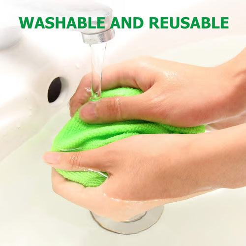 🔥Last Day 50% OFF🔥 Microfiber Car Windshield Cleaning Tool with Extendable Handle